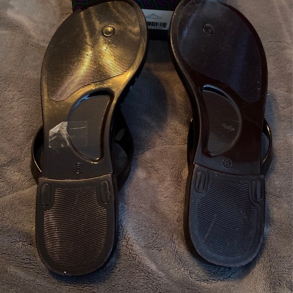 Tory Burch Miller Sandals in Eggplant - Picture 10 of 10
